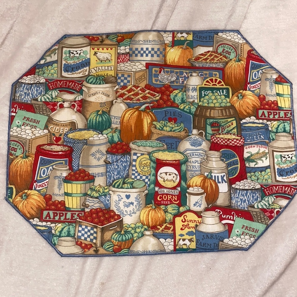 (4)Thanksgiving Placemats